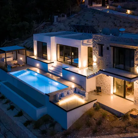 ヴィラ Mandevilla Hillside Luxury Áyios Nikítas